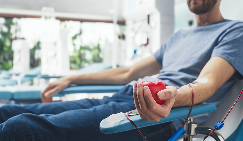 Sé donante de sangre